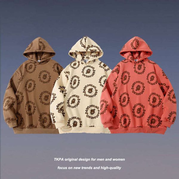 tkpa202 autumn winter thickened hip hop guochao cartoon full print couple hoodie and women's fashion, Black
tkpa202 autumn winter thickened hip hop guochao cartoon full print couple hoodie and women's fashion, Black