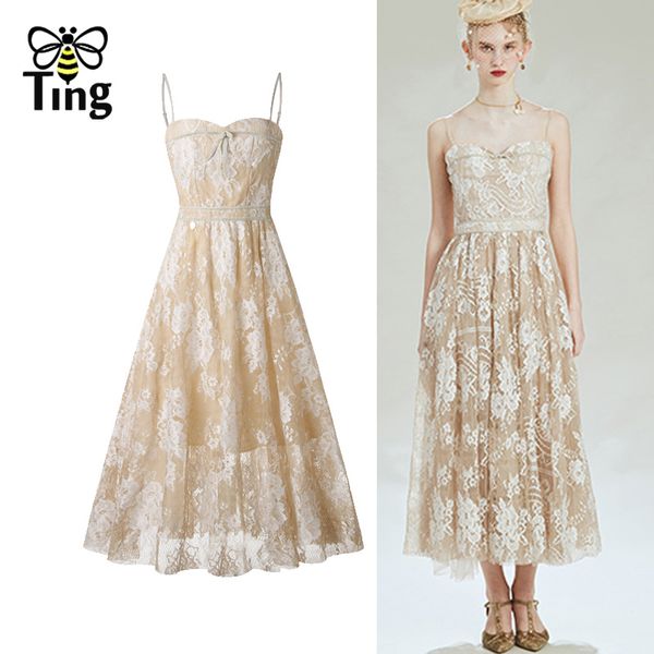 designer vintage elegant lace flower midi long dress retro party dinner dresses strap summer a line casual elbise vestit 210513, Black;gray
designer vintage elegant lace flower midi long dress retro party dinner dresses strap summer a line casual elbise vestit 210513, Black;gray