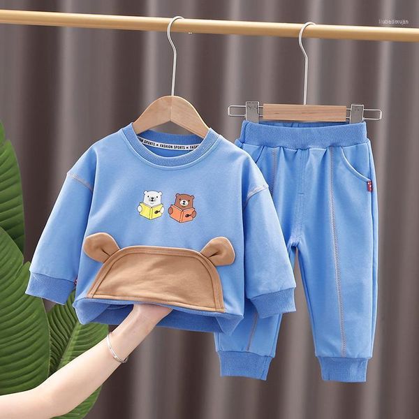 clothing sets autumn baby girls boys kids cotton cartoon bear t shirt pants infant clothes outfit children casual sportswear1, White
clothing sets autumn baby girls boys kids cotton cartoon bear t shirt pants infant clothes outfit children casual sportswear1, White
