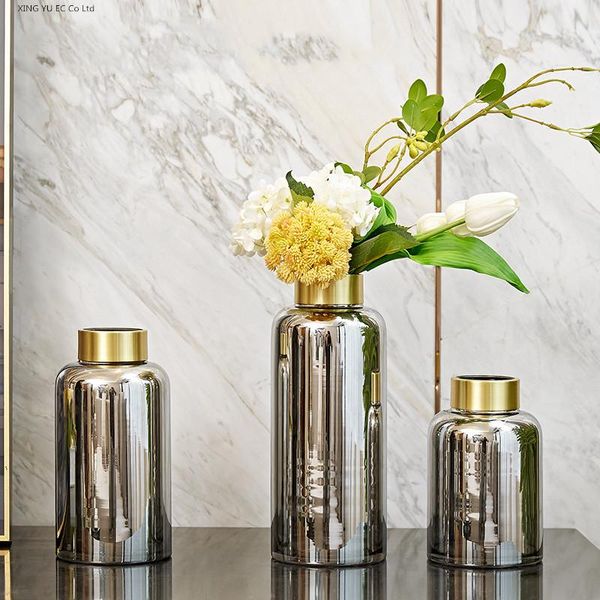 vases golden glass vase dried flowers hydroponic flower arrangement container table decoration home ornaments
vases golden glass vase dried flowers hydroponic flower arrangement container table decoration home ornaments
