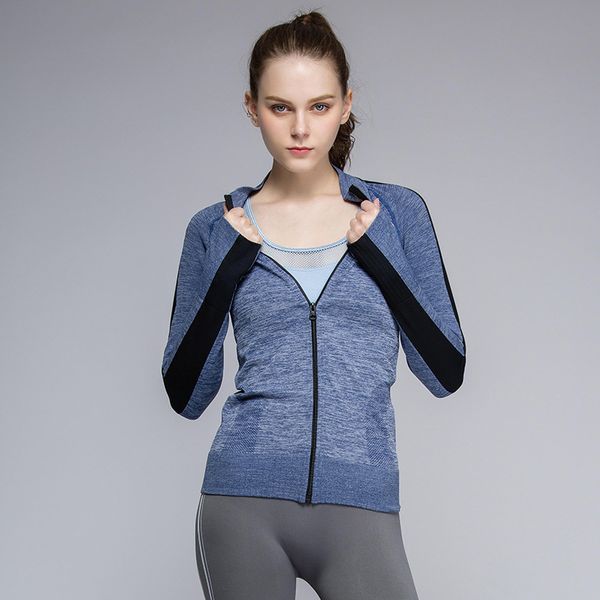 tracksuits luxury yoga wearautumn and winter sport's quick dry zipper collar yoga long sleeve slim fit running fitns suit casual et, Gray
tracksuits luxury yoga wearautumn and winter sport's quick dry zipper collar yoga long sleeve slim fit running fitns suit casual et, Gray
