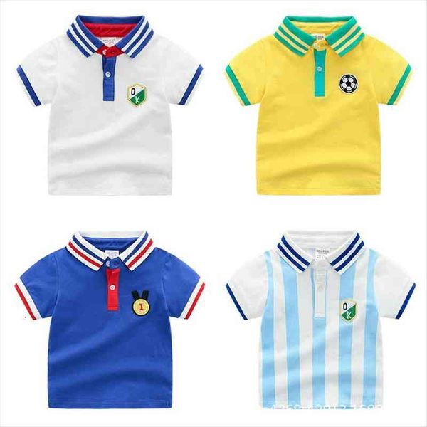 school style kids summer clothes footbal acitve boys polo t shirts toddler tees childrens, Blue
school style kids summer clothes footbal acitve boys polo t shirts toddler tees childrens, Blue