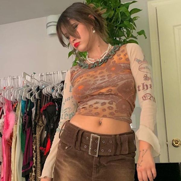 women's t-shirt 2021 summer women fashion long sleeve round neck skinny see through mesh t shirt printed short crop casual camiseta, White
women's t-shirt 2021 summer women fashion long sleeve round neck skinny see through mesh t shirt printed short crop casual camiseta, White