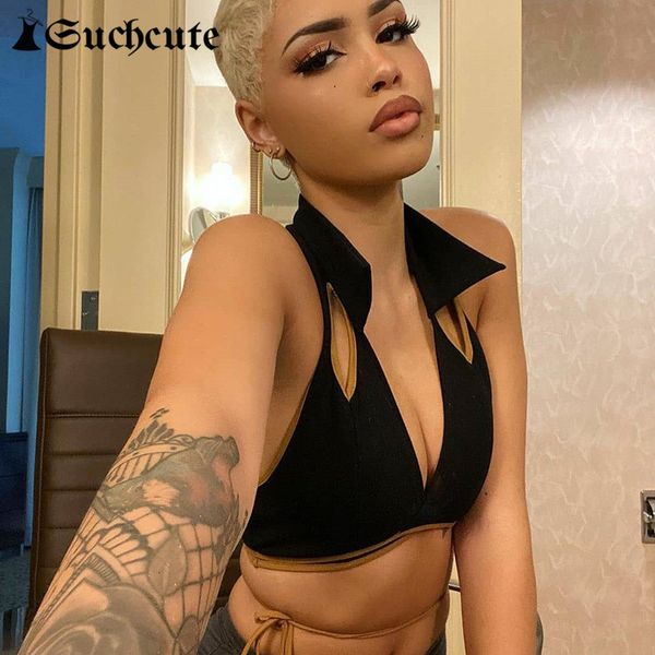 women's tanks & camis gothic patchwork halter crop for women summer backless v-neck tank punk style cut out 90s bandage, White
women's tanks & camis gothic patchwork halter crop for women summer backless v-neck tank punk style cut out 90s bandage, White