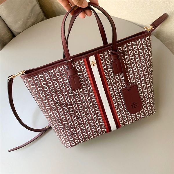outlet tb jacquard shopping bag bag storage s one shoulder messenger fashionable leather women's luxuryss designerss yw
outlet tb jacquard shopping bag bag storage s one shoulder messenger fashionable leather women's luxuryss designerss yw