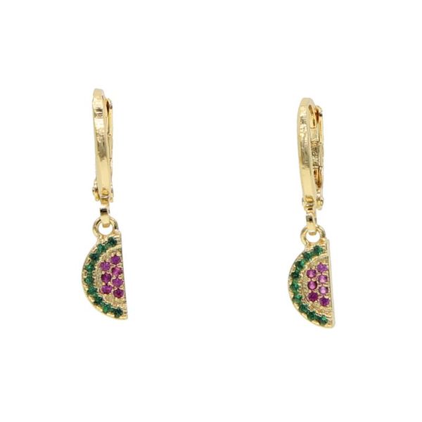 summer gold silver color jewelry cute lovely cz paved mini watermelon drop earring for women girl fashion charm gifts dangle & chandelier
summer gold silver color jewelry cute lovely cz paved mini watermelon drop earring for women girl fashion charm gifts dangle & chandelier