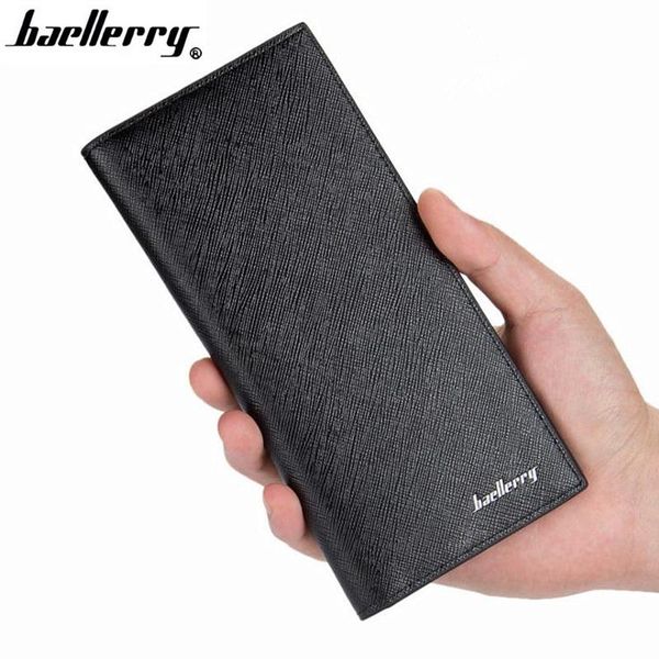 wallets 2021 classic men fashion long wallet male pu leather bifold business card holder coin purse cartera, Red;black
wallets 2021 classic men fashion long wallet male pu leather bifold business card holder coin purse cartera, Red;black