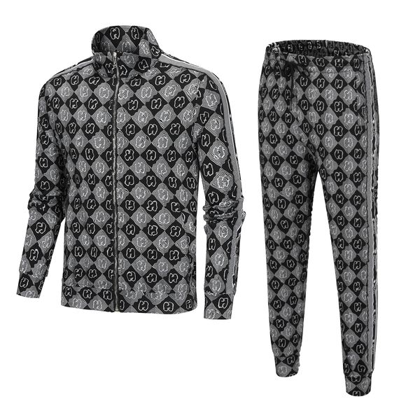 2021 mens tracksuits fashion plaid print jacket+jeans 2pic suits cool hip hop women jeanswears zipper overalls jeanswear, Gray
2021 mens tracksuits fashion plaid print jacket+jeans 2pic suits cool hip hop women jeanswears zipper overalls jeanswear, Gray
