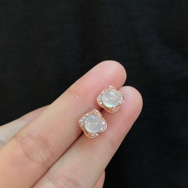 stud designer original silver inlaid natural seed chalcedony egg round earrings elegant charm creative retro jeweler, Golden;silver
stud designer original silver inlaid natural seed chalcedony egg round earrings elegant charm creative retro jeweler, Golden;silver