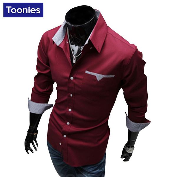 camisa social masculina 2021 brand clothing chemise homme casual business men shirt single breasted slim fit mens men's shirts, White;black
camisa social masculina 2021 brand clothing chemise homme casual business men shirt single breasted slim fit mens men's shirts, White;black