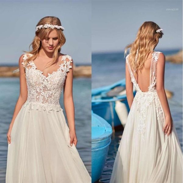 other wedding dresses v-neck white chiffon applique lace bridal gowns custom natural sleeveless beach1
other wedding dresses v-neck white chiffon applique lace bridal gowns custom natural sleeveless beach1