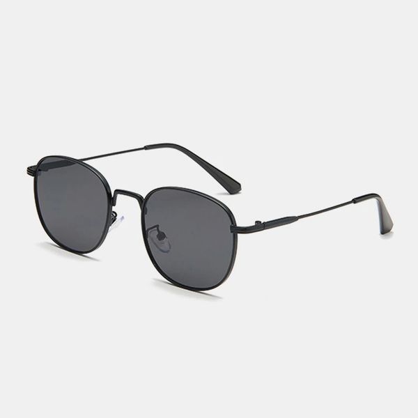 retro small metal square frame outdoor uv protection fashion sunglasses, Black
retro small metal square frame outdoor uv protection fashion sunglasses, Black