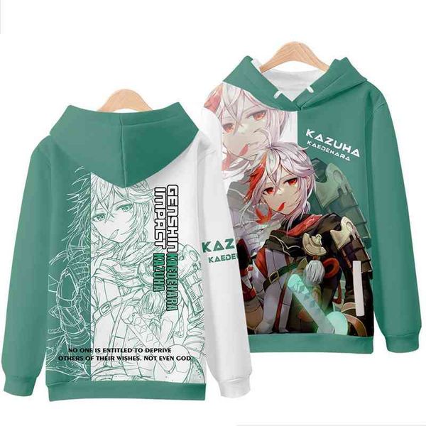 genshin men's and women's long sved hoodi, kaedehara 3d printed clothing, kazuha, fashion, leisure, Black
genshin men's and women's long sved hoodi, kaedehara 3d printed clothing, kazuha, fashion, leisure, Black