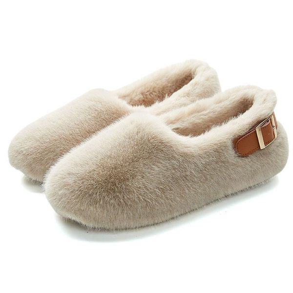 slippers fluffyfu winter fashion plush imitation hair warm women shoes lady indoor outdoor faux fur soft designer tpr, Black
slippers fluffyfu winter fashion plush imitation hair warm women shoes lady indoor outdoor faux fur soft designer tpr, Black