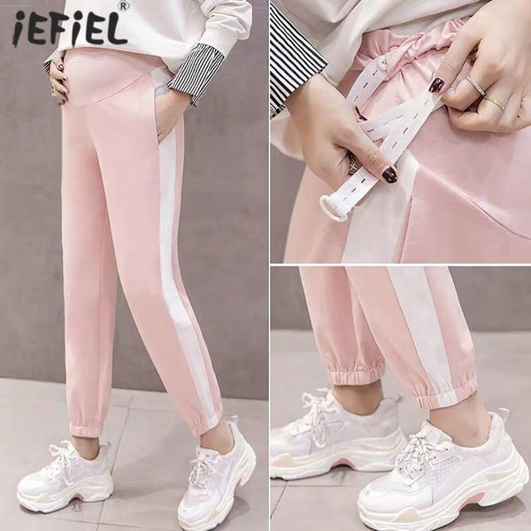 maternity abdominal pants for pregnant women loose pregnancy high waist trousers harlan adjustable belly ankle skinny pant bottoms, White
maternity abdominal pants for pregnant women loose pregnancy high waist trousers harlan adjustable belly ankle skinny pant bottoms, White