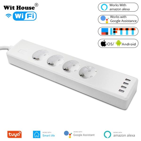 smart power plugs tuya wifi strip eu standard with 4 plug and usb port compatible echo alexa google nest
smart power plugs tuya wifi strip eu standard with 4 plug and usb port compatible echo alexa google nest