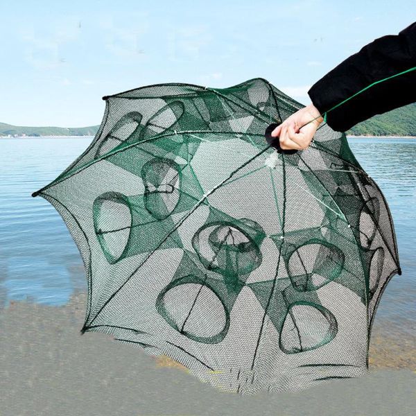 fishing accessories portable net 4-20 holes/fishing tackle/folding crayfish catcher casting/fishnet crab/crayfish/shrimp/smelting/eel trap
fishing accessories portable net 4-20 holes/fishing tackle/folding crayfish catcher casting/fishnet crab/crayfish/shrimp/smelting/eel trap