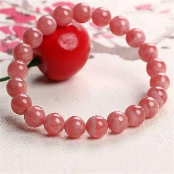 beaded, strands women lady red natural stone bracelet 9mm 8mm 7mm 6mm crystal round bead stretch rhodochrosite, Black 
beaded, strands women lady red natural stone bracelet 9mm 8mm 7mm 6mm crystal round bead stretch rhodochrosite, Black