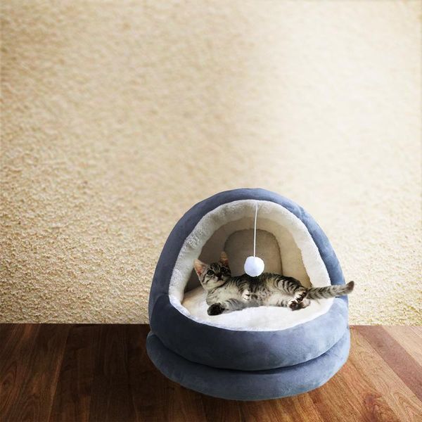 winter warmth small and medium sized semiopen yurt design pets house separable cushion washable bed for little dog cat beds & furniture
winter warmth small and medium sized semiopen yurt design pets house separable cushion washable bed for little dog cat beds & furniture