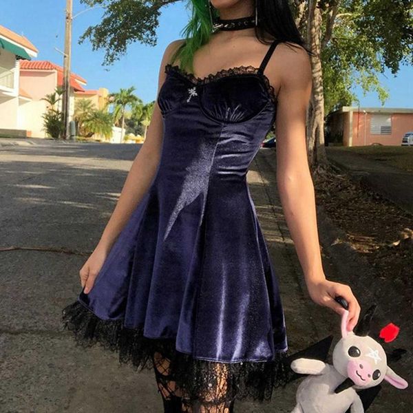casual dresses gothic purple velvet women's 2021 dress dark punk strapless summer bodycon mini lace trim party vintage halloween, Black;gray
casual dresses gothic purple velvet women's 2021 dress dark punk strapless summer bodycon mini lace trim party vintage halloween, Black;gray