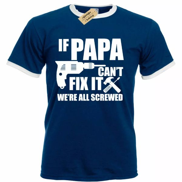 se papa cant fix it t-shirt regalo divertente papà nonno uomo suoneria, White;black
se papa cant fix it t-shirt regalo divertente papà nonno uomo suoneria, White;black