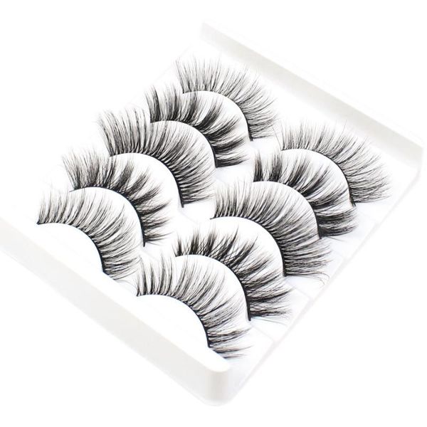 false eyelashes 5 pairs fashion soft thick eye lashes natural long cross fake lash handmade beauty makeup tools
false eyelashes 5 pairs fashion soft thick eye lashes natural long cross fake lash handmade beauty makeup tools