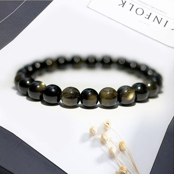 bangle natural obsidian single ring hand beads are suitable for women's wedding engagement fashion party charm jewelry, Black
bangle natural obsidian single ring hand beads are suitable for women's wedding engagement fashion party charm jewelry, Black