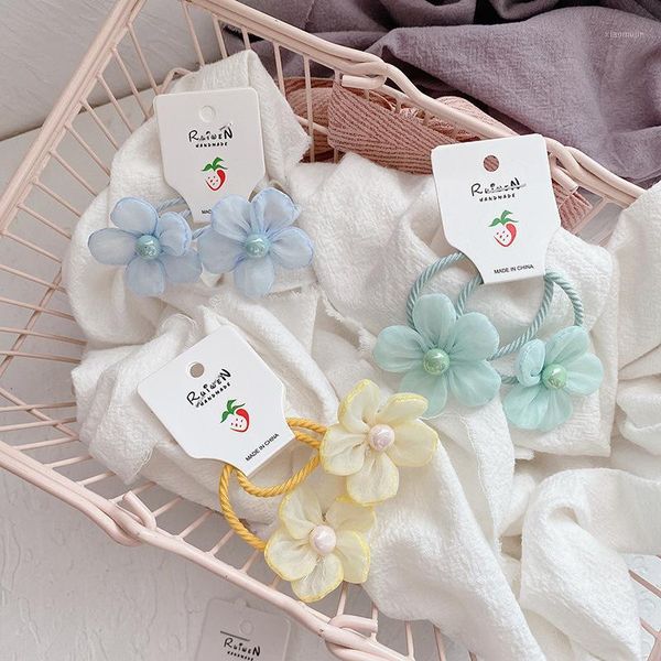 hair accessories 1 pair fashion children's simple beautiful pearl yarn flower rubber band rope korean sweet girl ponytail, Slivery;white
hair accessories 1 pair fashion children's simple beautiful pearl yarn flower rubber band rope korean sweet girl ponytail, Slivery;white