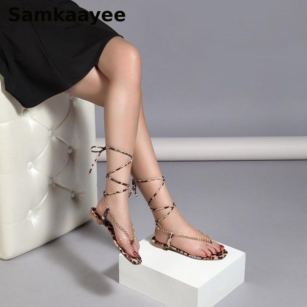 sandals size 36-42 women flip flops cross strap shoes summer female flats metal chain leopard soft bottom sandalias y39, Black
sandals size 36-42 women flip flops cross strap shoes summer female flats metal chain leopard soft bottom sandalias y39, Black