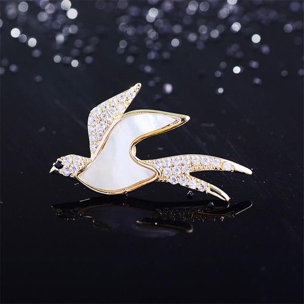 pins, brooches lovely animal swallow shell for women men suit dress lapel pins pin accessories luxury small cubic zirconia broches, Gray
pins, brooches lovely animal swallow shell for women men suit dress lapel pins pin accessories luxury small cubic zirconia broches, Gray