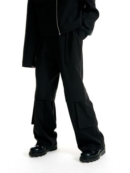 men's pants 27-46 2021 men women clothing original design tooling multi pocket eye-catching silhouette trousers plus size costumes, Black
men's pants 27-46 2021 men women clothing original design tooling multi pocket eye-catching silhouette trousers plus size costumes, Black