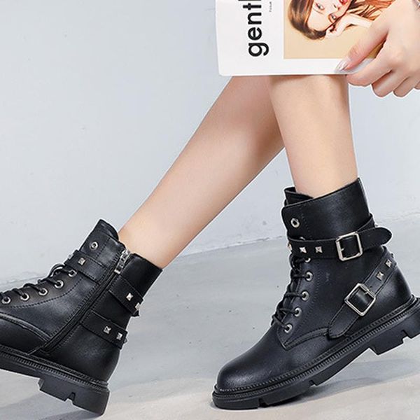 boots 2021 autumn winter woman leather british high-thick bottom casual shoes, Black
boots 2021 autumn winter woman leather british high-thick bottom casual shoes, Black