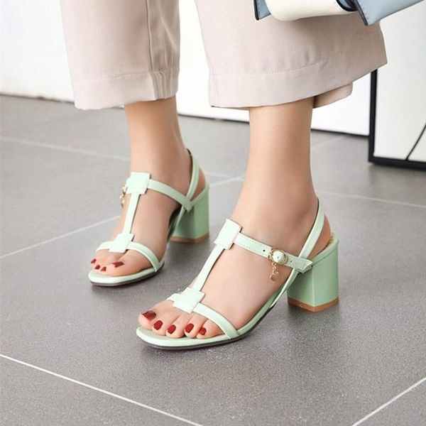 plus size33-43 fashion summer t-strap women sandals square high heels ladies pumps party dress shoes woman, Black
plus size33-43 fashion summer t-strap women sandals square high heels ladies pumps party dress shoes woman, Black