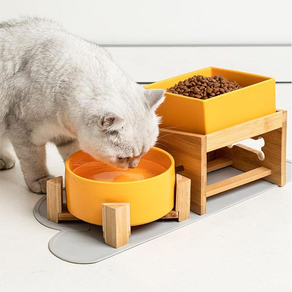 pet supplies bowl anti-overturning cat ceramic with bamboo or wood stand chat dog feeder bowls & feeders
pet supplies bowl anti-overturning cat ceramic with bamboo or wood stand chat dog feeder bowls & feeders