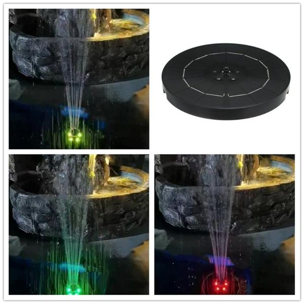3.8w solar panel powered water fountain pump with light swimming pool submersible floating decorative colorful outdoor dec garden decoration
3.8w solar panel powered water fountain pump with light swimming pool submersible floating decorative colorful outdoor dec garden decoration