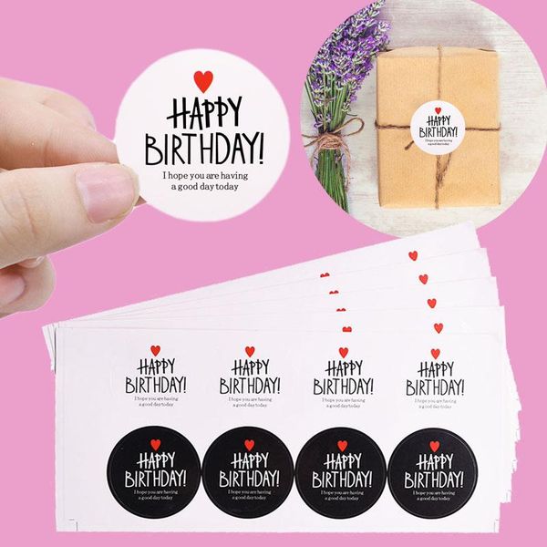 5/10sheets happy birthday heart round kraft paper sticker diy handmade craft seal labels party candy bag gift box packing decor decoration
5/10sheets happy birthday heart round kraft paper sticker diy handmade craft seal labels party candy bag gift box packing decor decoration
