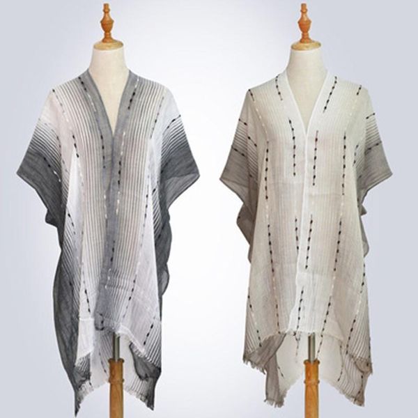 women's swimwear wm 100%polyester four seasons silk scarf 180cm printed shading sun protection travel sunscreen cheongsam long shawl z2, White;black
women's swimwear wm 100%polyester four seasons silk scarf 180cm printed shading sun protection travel sunscreen cheongsam long shawl z2, White;black