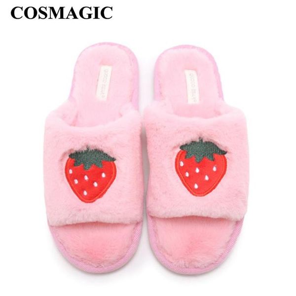 slippers cosmagic 2021 women winter faux fur indoor home slipper lightweight keep warm house floor open toe slip on, Black
slippers cosmagic 2021 women winter faux fur indoor home slipper lightweight keep warm house floor open toe slip on, Black