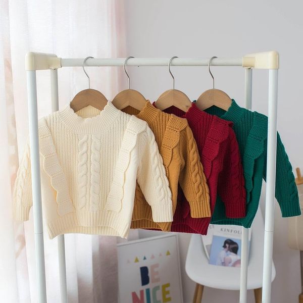 pullover 2021 autumn winter children's sweater girls' solid color round neck knit top, Blue
pullover 2021 autumn winter children's sweater girls' solid color round neck knit top, Blue
