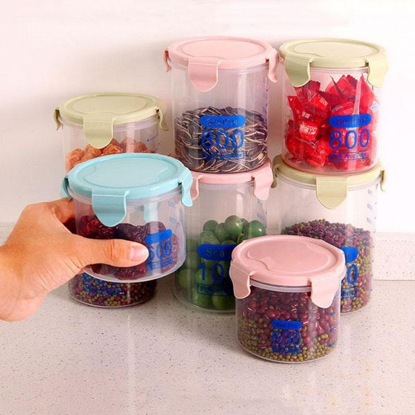 storage bottles & jars round box sealed food plastic preservation insect-proof and moisture-proof transparent container
storage bottles & jars round box sealed food plastic preservation insect-proof and moisture-proof transparent container
