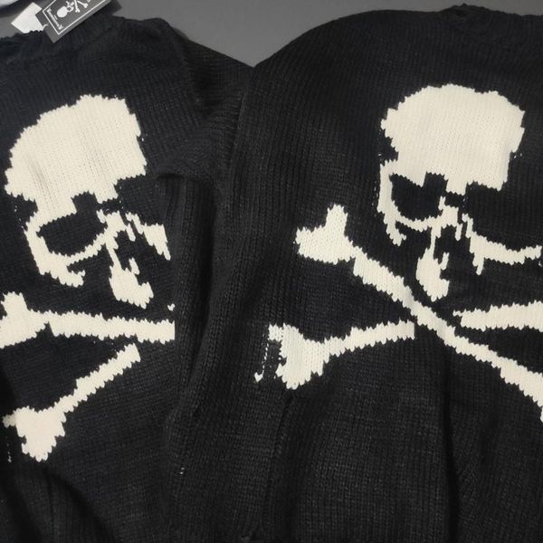 men's sweaters mmj mastermind japan knitted pullover oversized casual ripped knitwear sweatshirt o neck skull pattern, White;black
men's sweaters mmj mastermind japan knitted pullover oversized casual ripped knitwear sweatshirt o neck skull pattern, White;black