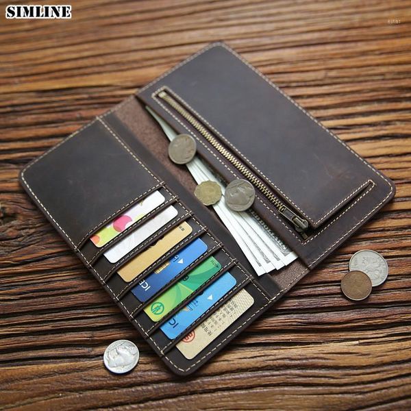 wallets simline genuine leather wallet for men male vintage handmade real cowhide men's long purse with card holder zipper coin pocket1, Red;black
wallets simline genuine leather wallet for men male vintage handmade real cowhide men's long purse with card holder zipper coin pocket1, Red;black