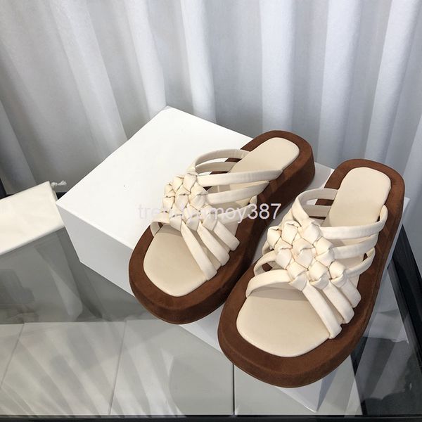slippers sandals women summer fashion woven korean version thick bottom fairy style one-sided roman single shoes women's, Black
slippers sandals women summer fashion woven korean version thick bottom fairy style one-sided roman single shoes women's, Black