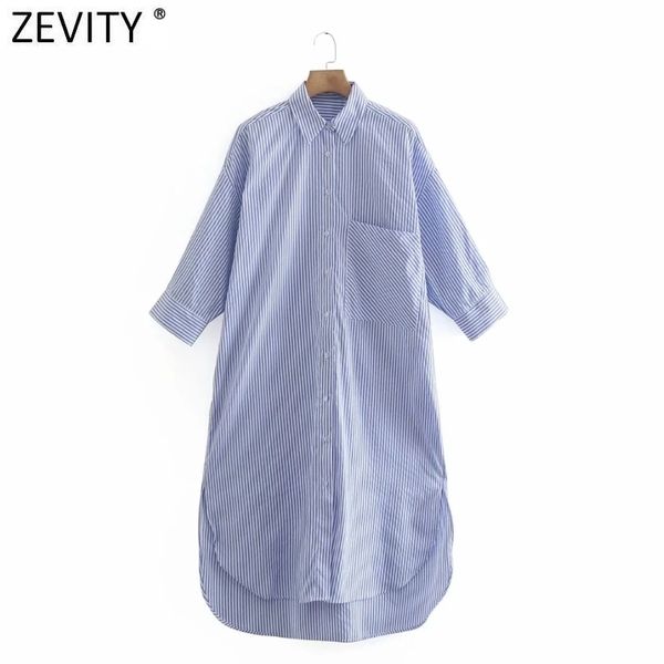 zevity women fashion single pocket striped print side split casual shirt dress office ladies chic loose straight vestido ds8229 210419, Black;gray
zevity women fashion single pocket striped print side split casual shirt dress office ladies chic loose straight vestido ds8229 210419, Black;gray