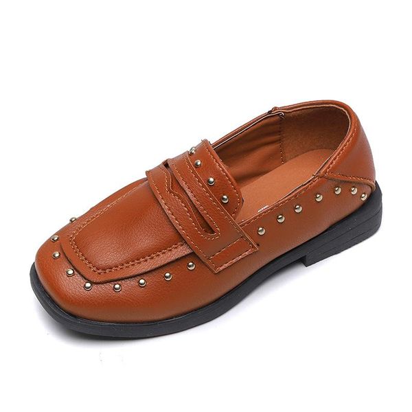 sneakers boys shoes girls kids children casual for big boy girl with rivets slip-on leather loafers tide brand, Black;red
sneakers boys shoes girls kids children casual for big boy girl with rivets slip-on leather loafers tide brand, Black;red