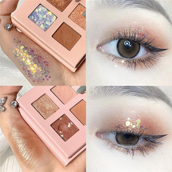 eye shadow 4 color makeup eyeshadow pallete brushes shimmer matte metal palette make up
eye shadow 4 color makeup eyeshadow pallete brushes shimmer matte metal palette make up