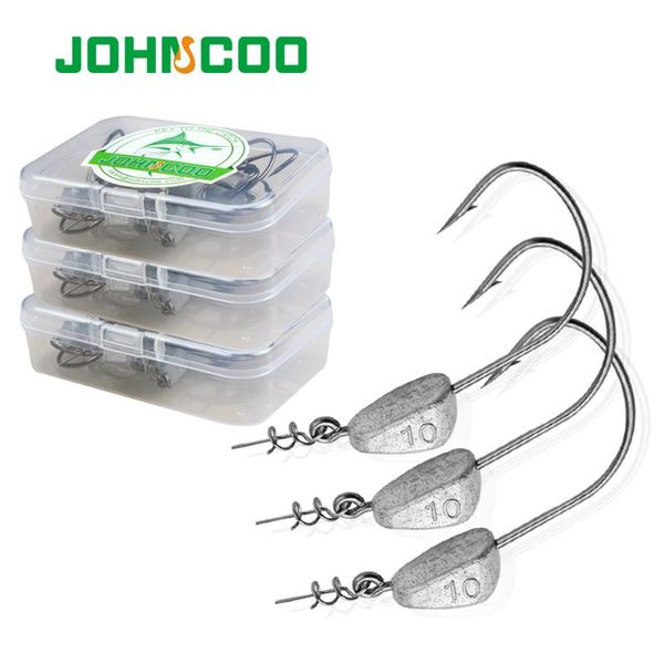 10pcs weighted superline spring fishing hook 3.5g 5g 7g 10g 15g 21g jig head with centering pin crank hooks
10pcs weighted superline spring fishing hook 3.5g 5g 7g 10g 15g 21g jig head with centering pin crank hooks