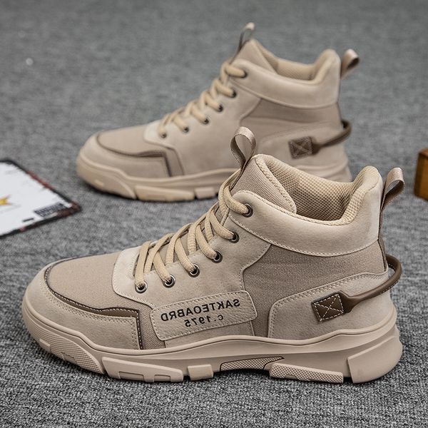 martin boots spring and autumn men's work british shoes korean casual versatile high tide, Black
martin boots spring and autumn men's work british shoes korean casual versatile high tide, Black