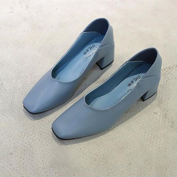 dress shoes cresfimix women cute round toe light weight blue slip on square heel lady classic comfort spring office a6024, Black
dress shoes cresfimix women cute round toe light weight blue slip on square heel lady classic comfort spring office a6024, Black