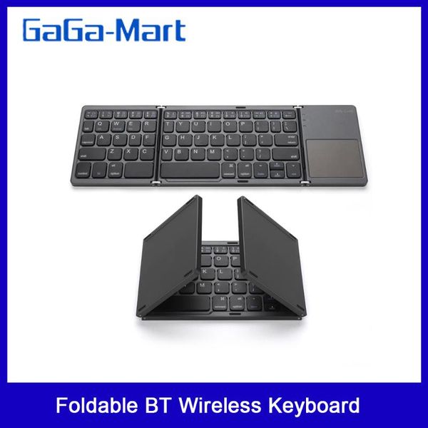 foldable bt wireless keyboard pocket size portable mini with touchpad for android, windows, pc, tablet keyboards
foldable bt wireless keyboard pocket size portable mini with touchpad for android, windows, pc, tablet keyboards